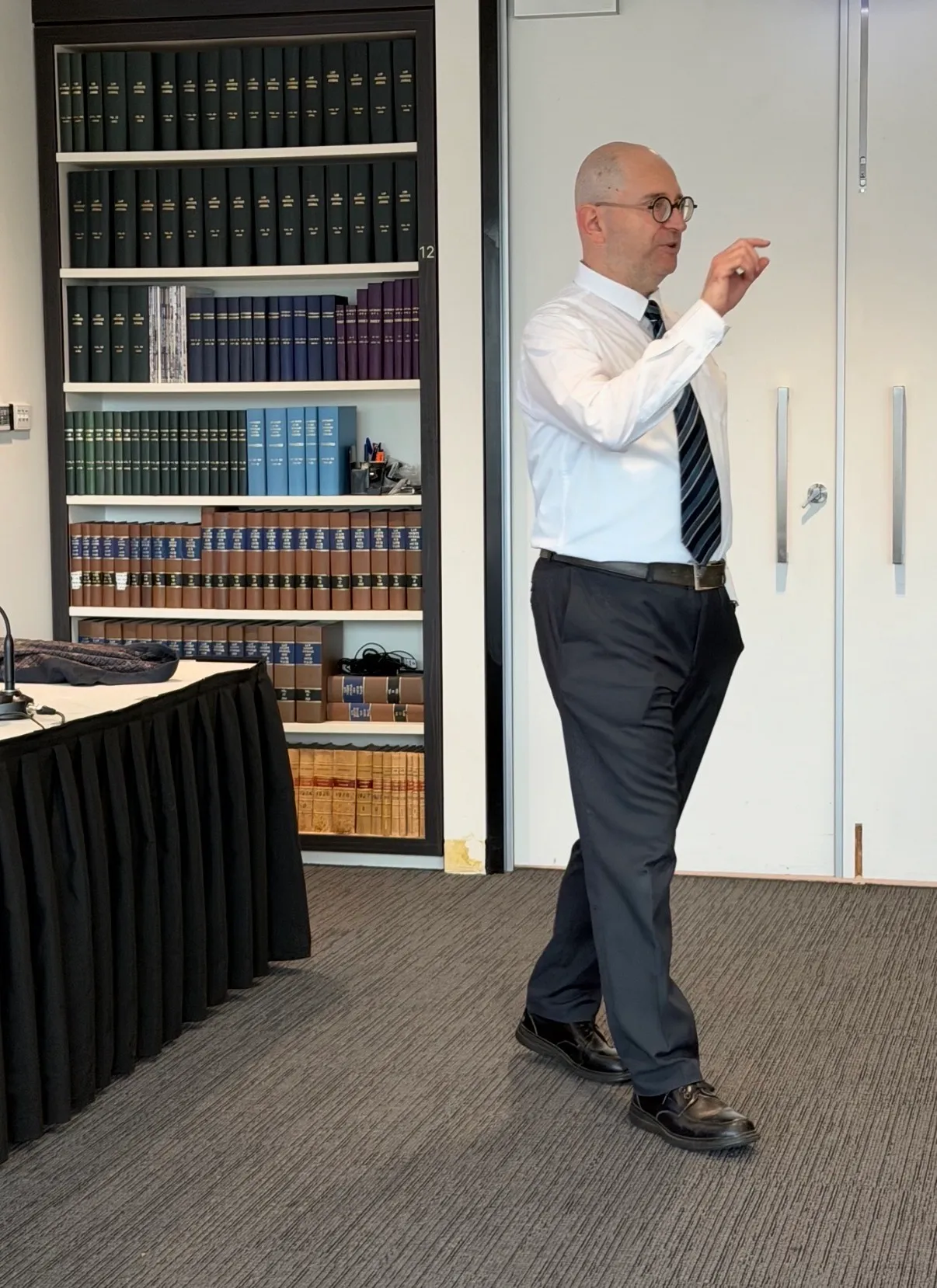 Mark Ferraretto presenting a workshop